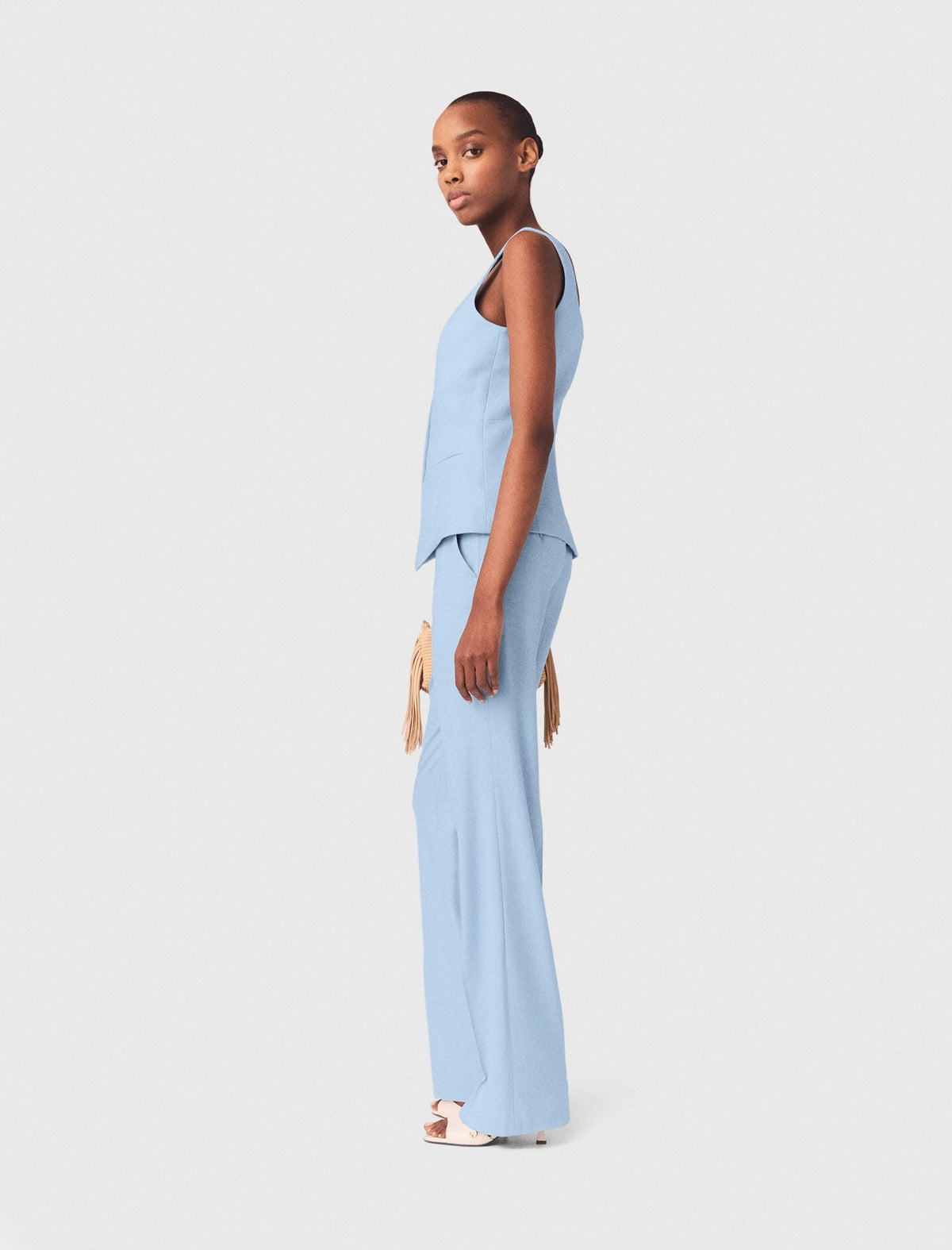 Suit trousers with pleats | Maje