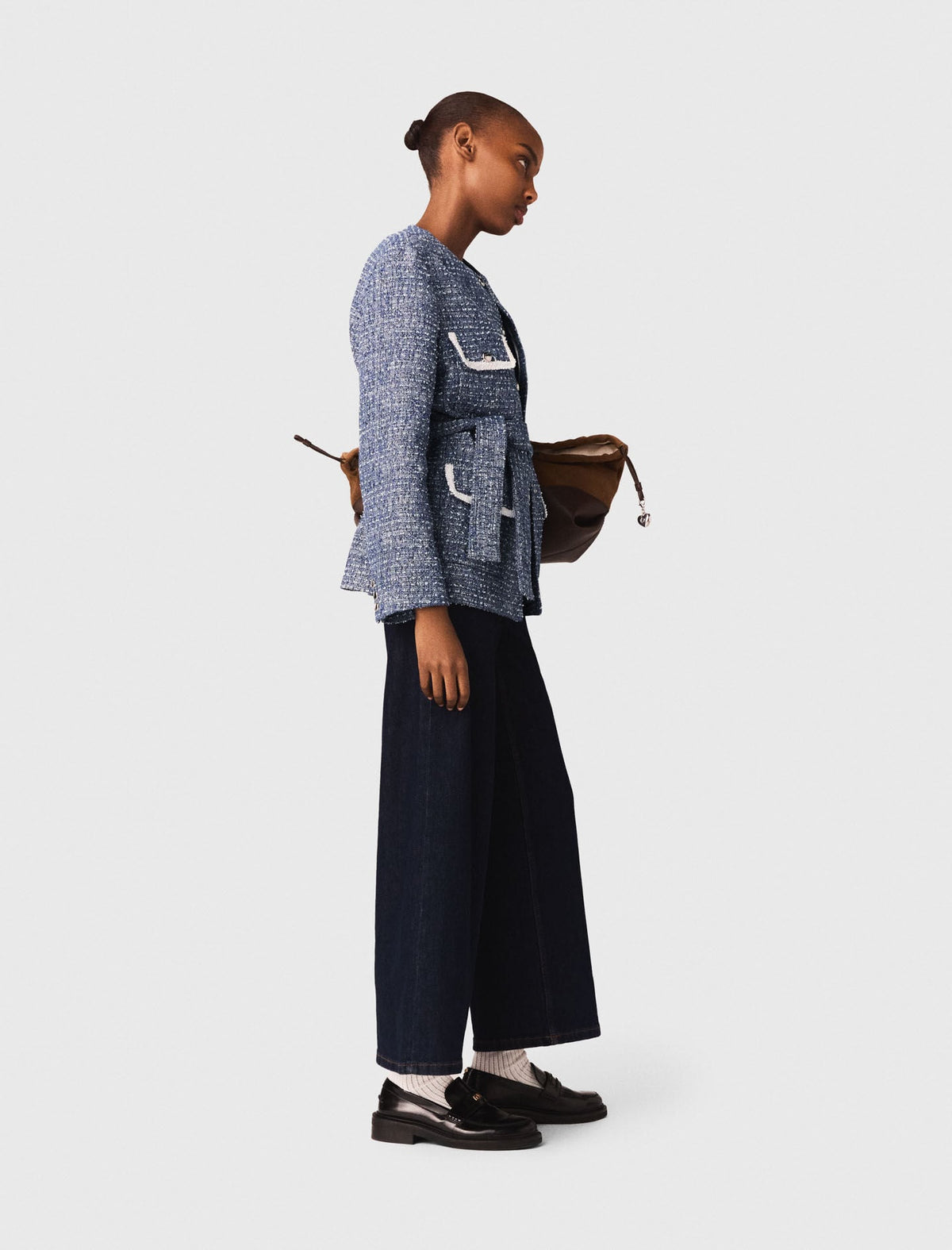 4-pocket tweed jacket | Maje