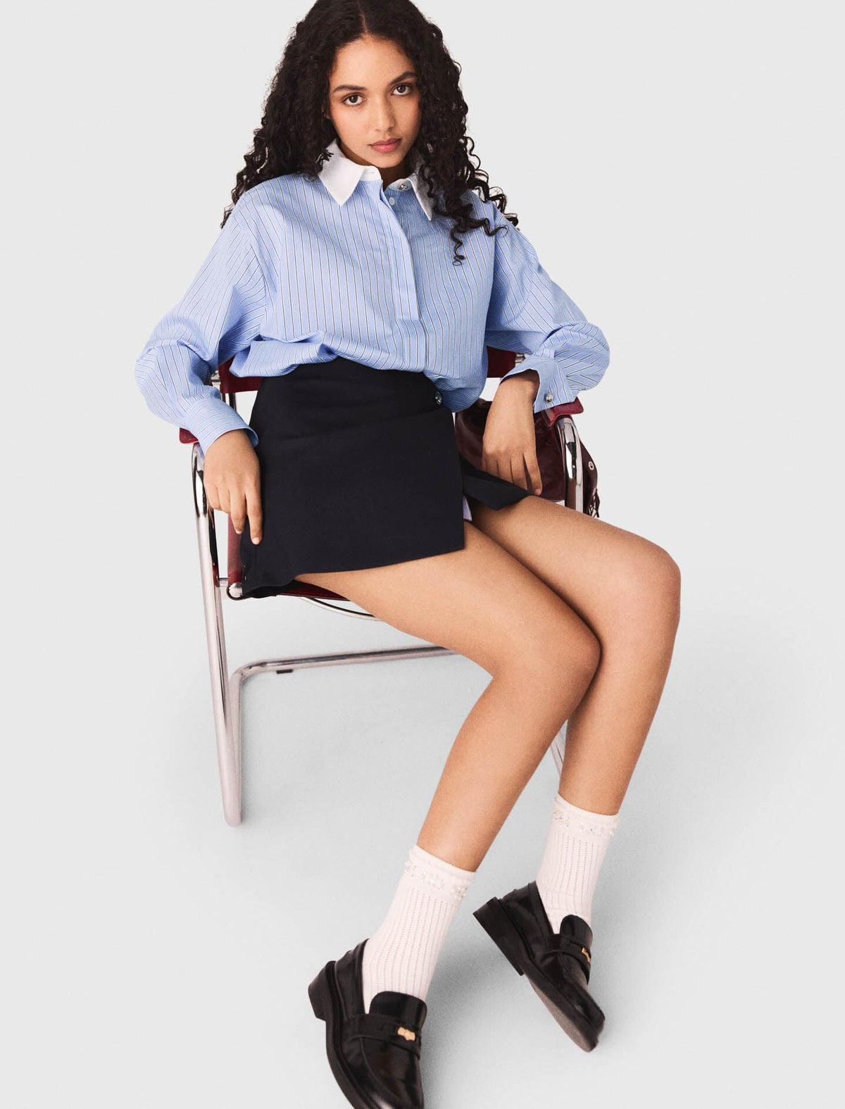 2-in-1 shirt dress | Maje