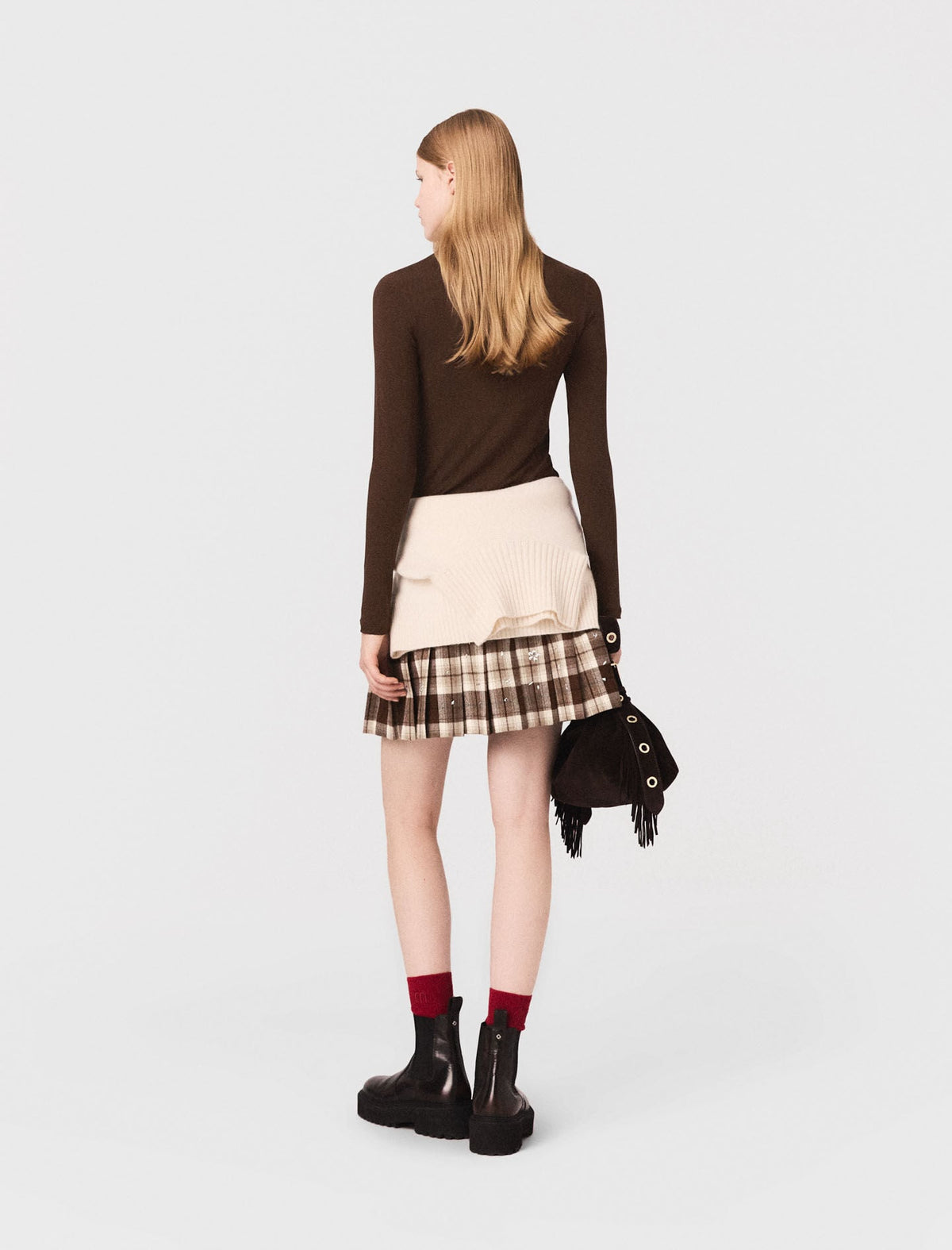 Roll neck T-shirt | Maje