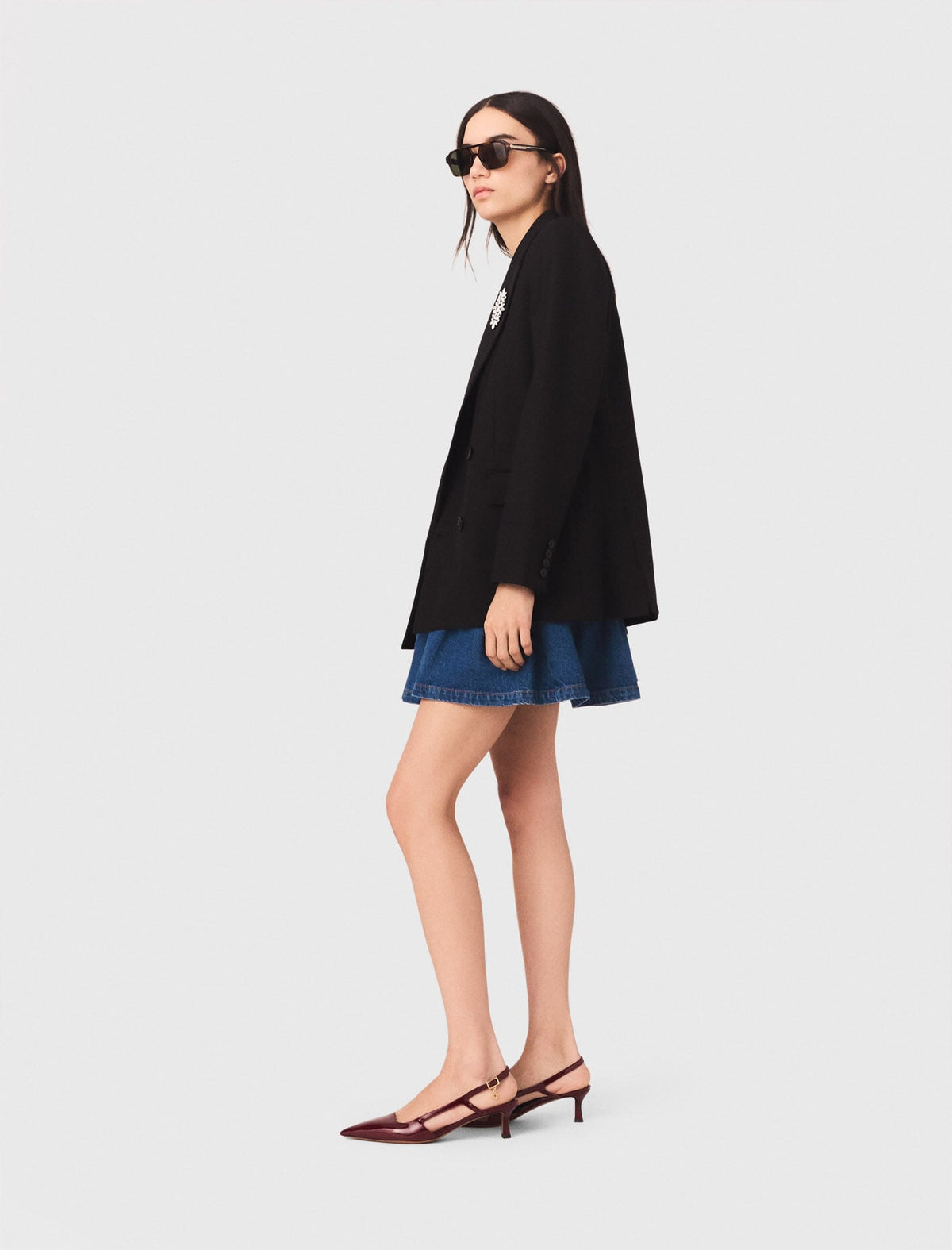 Double-breasted jacket | Maje