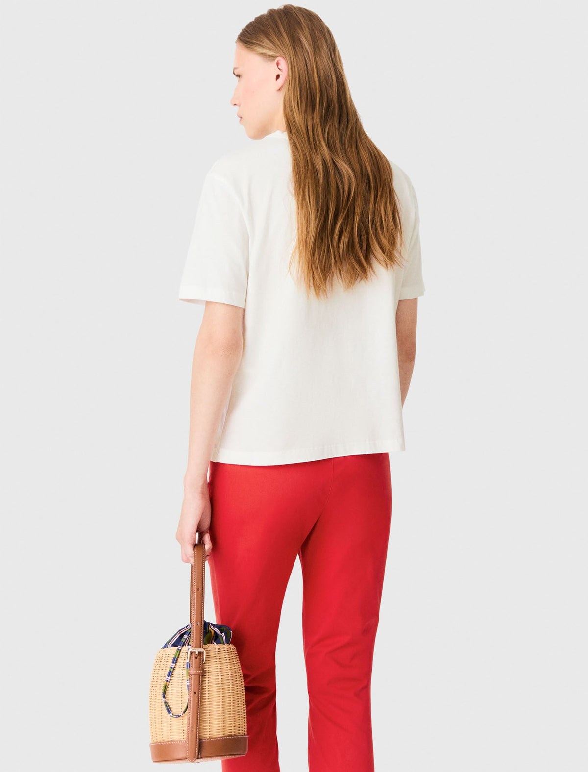 T-shirt with fish print | Maje
