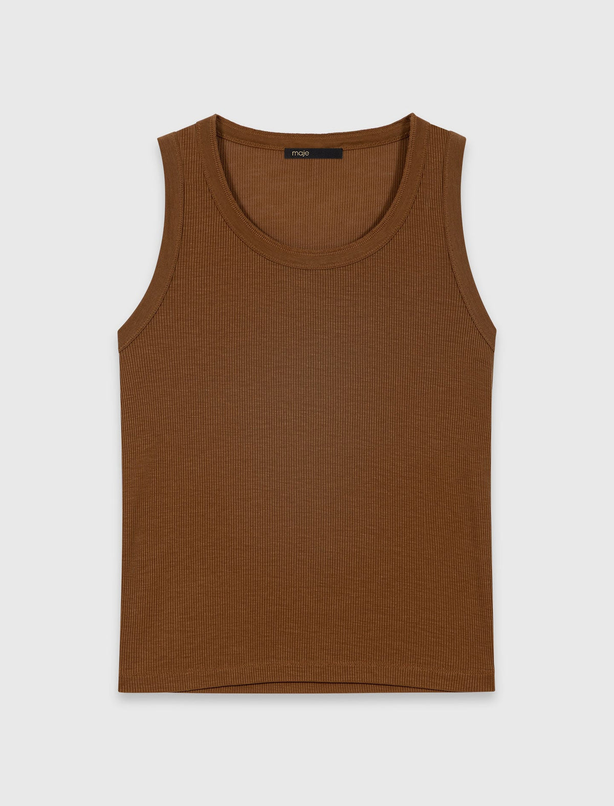 Rib knit vest top | Maje