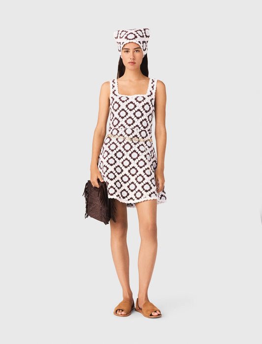 Floral crochet dress | Maje