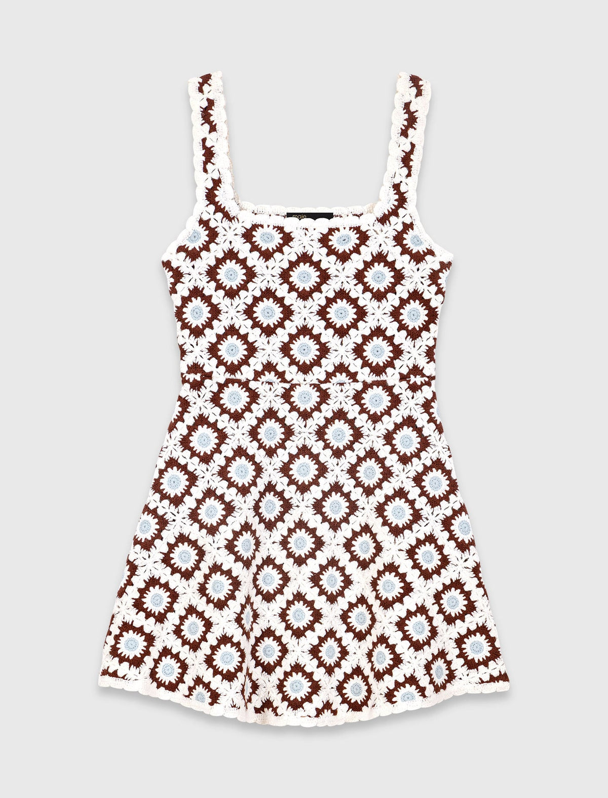 Floral crochet dress | Maje