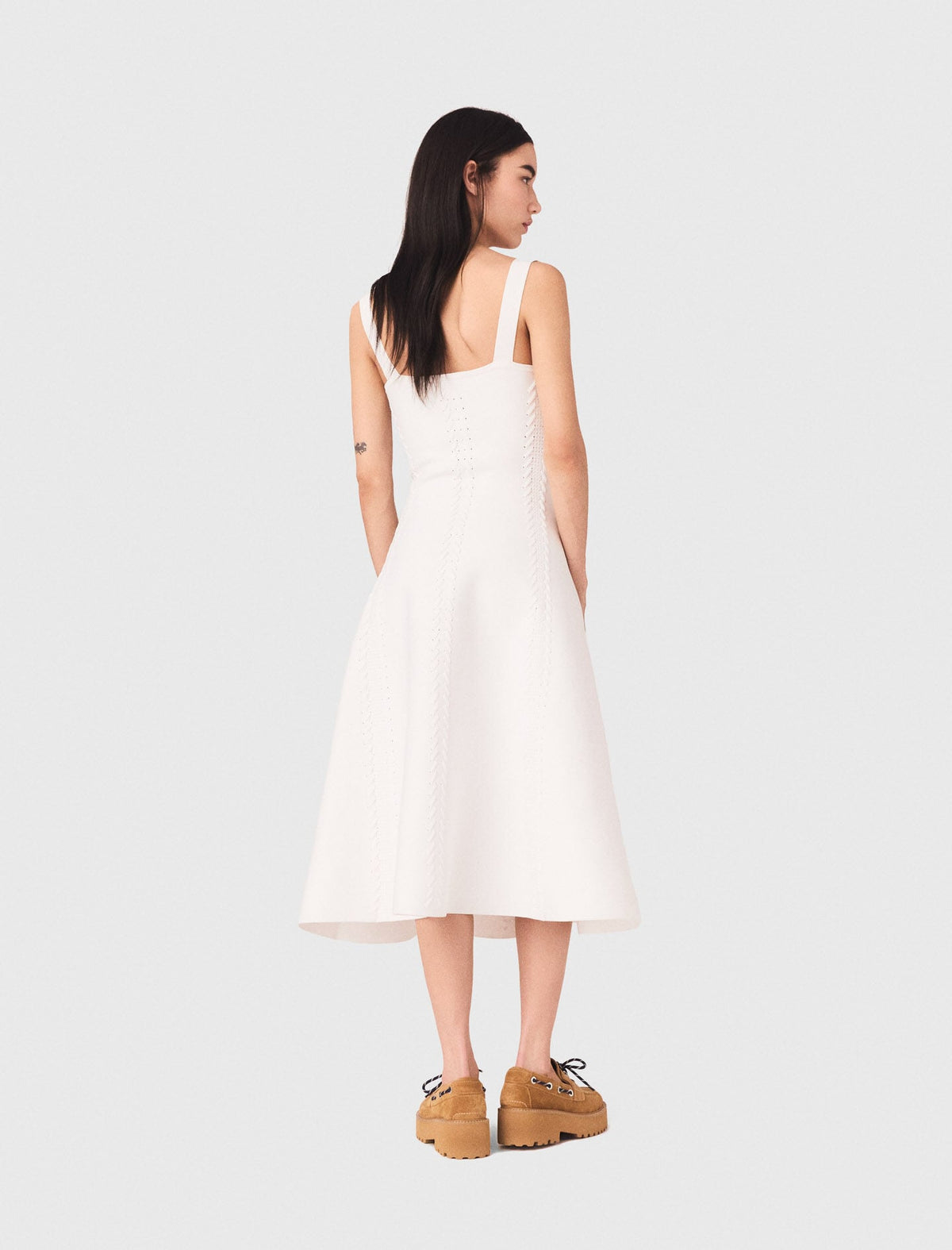 Knit midi dress | Maje
