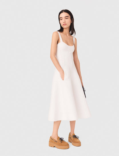 Knit midi dress | Maje