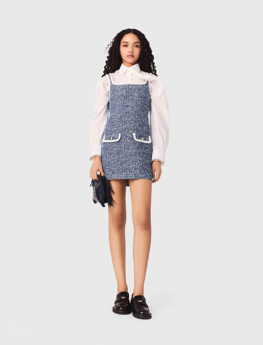 Short tweed dress | Maje