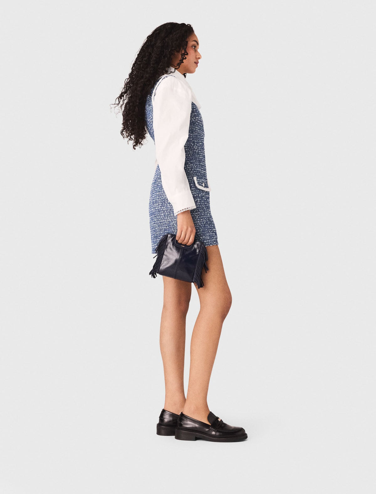 Short tweed dress | Maje