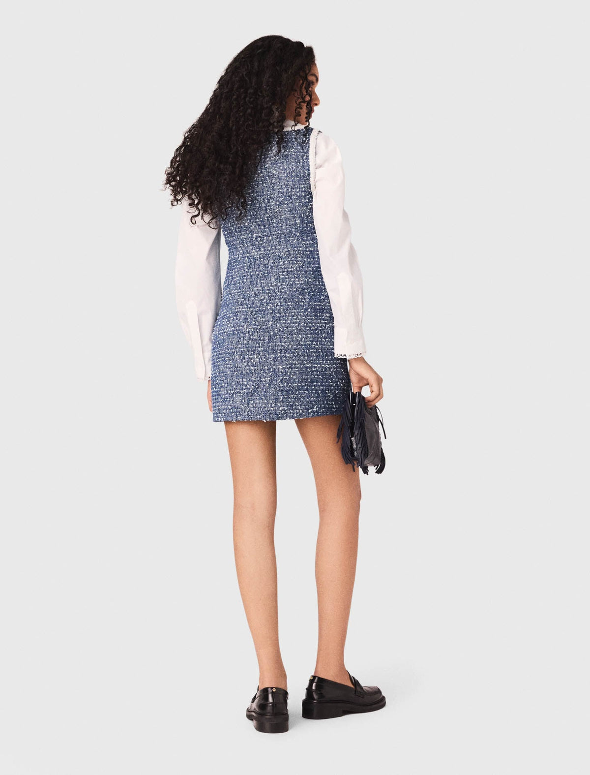 Short tweed dress | Maje