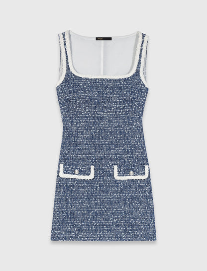 Short tweed dress | Maje