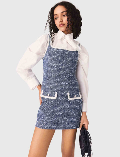 Short tweed dress | Maje