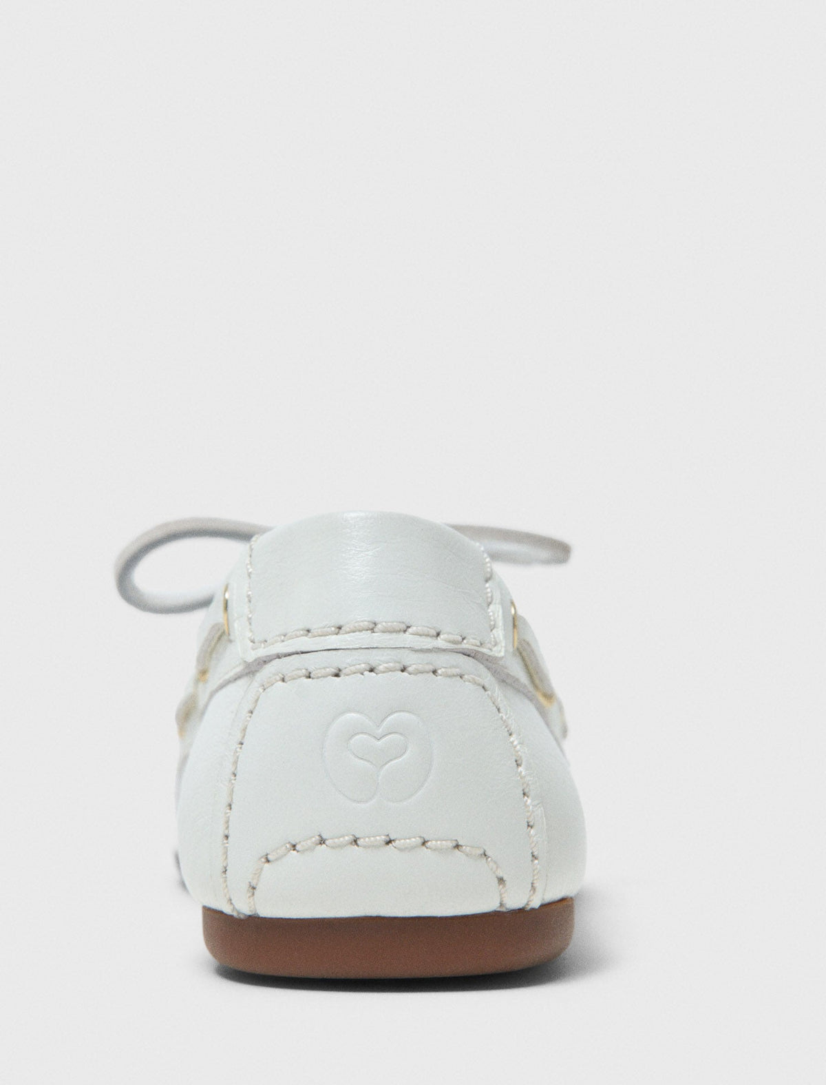 Leather boat shoes | Maje