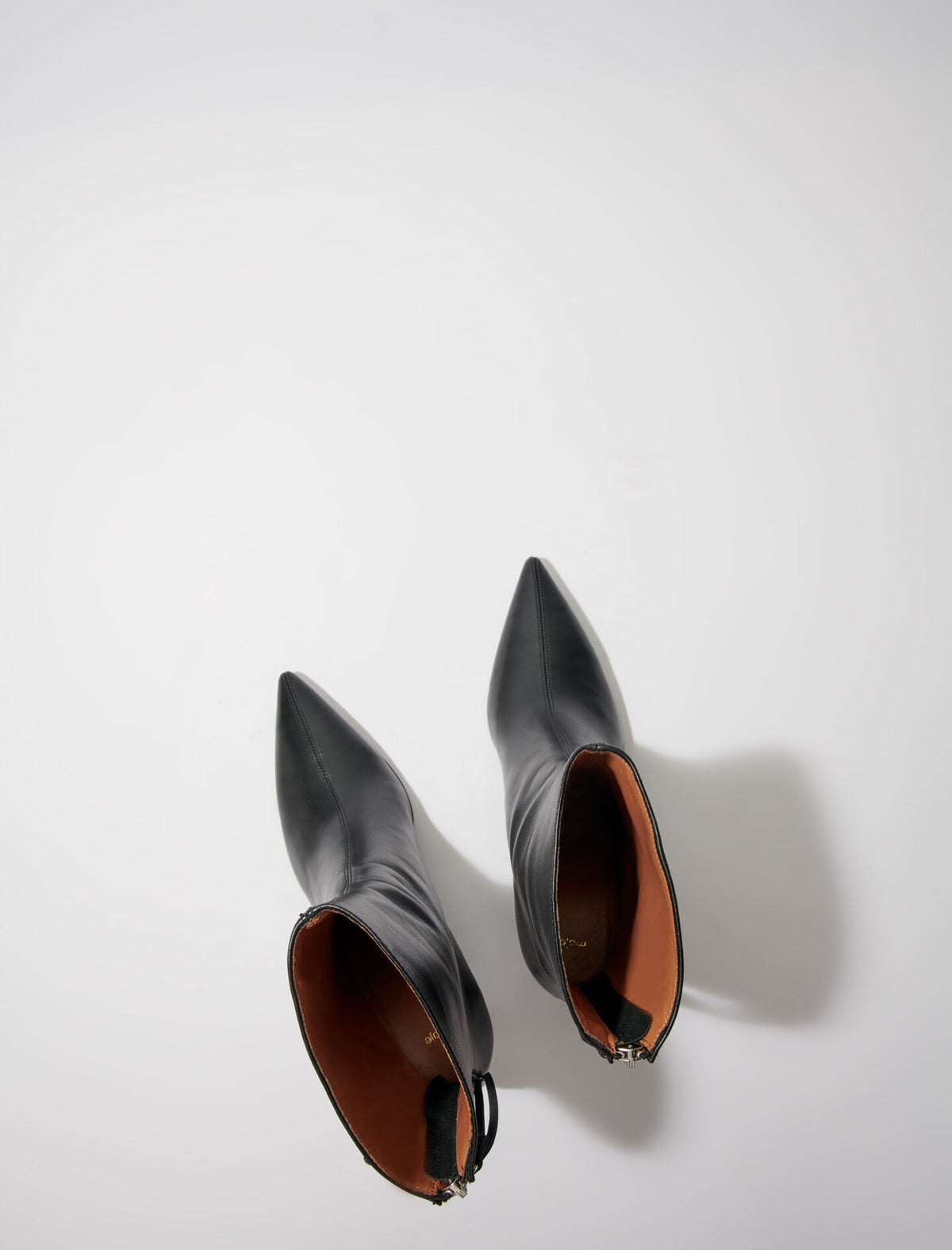 Leather ankle boots | Maje
