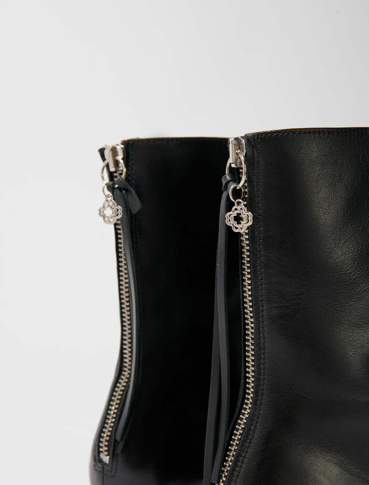 Leather ankle boots | Maje