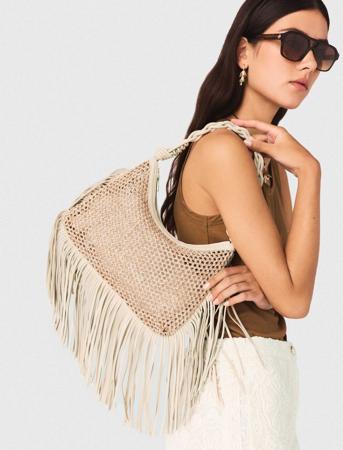 Hobo net bag | Maje