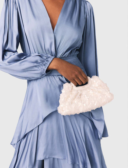 Sequins Milpli mini Clutch | Maje