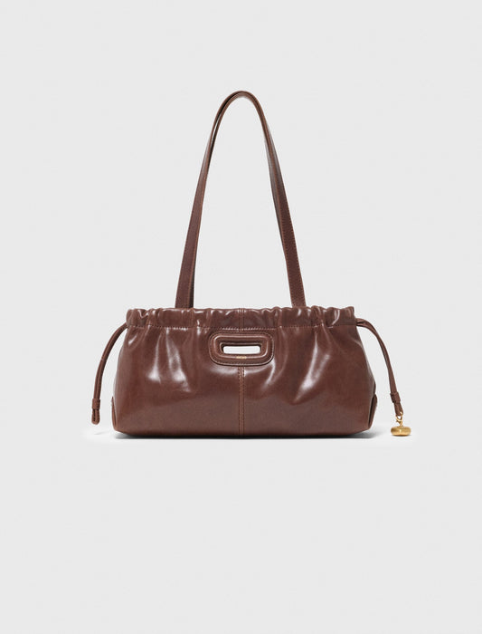 Vintage leather Milpli Gazette | Maje