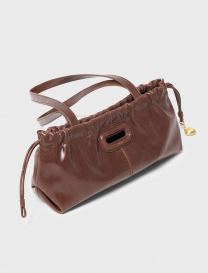 Vintage leather Milpli Gazette | Maje