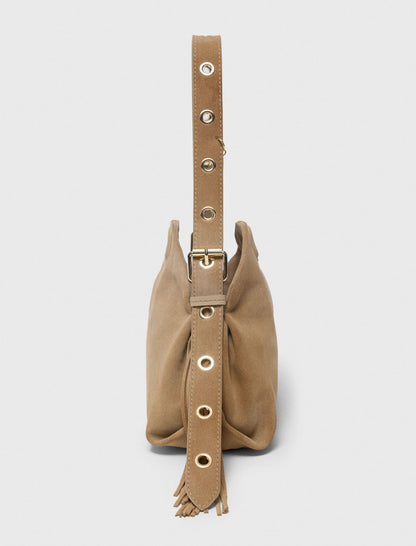 Suede Miss M bag | Maje