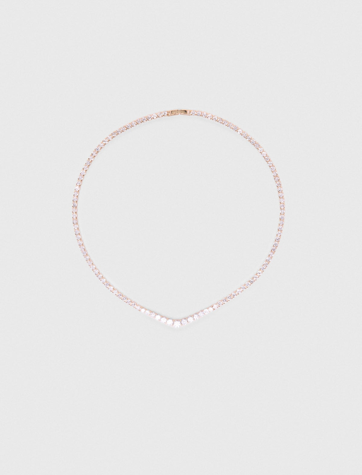 Cascade diamanté necklace | Maje