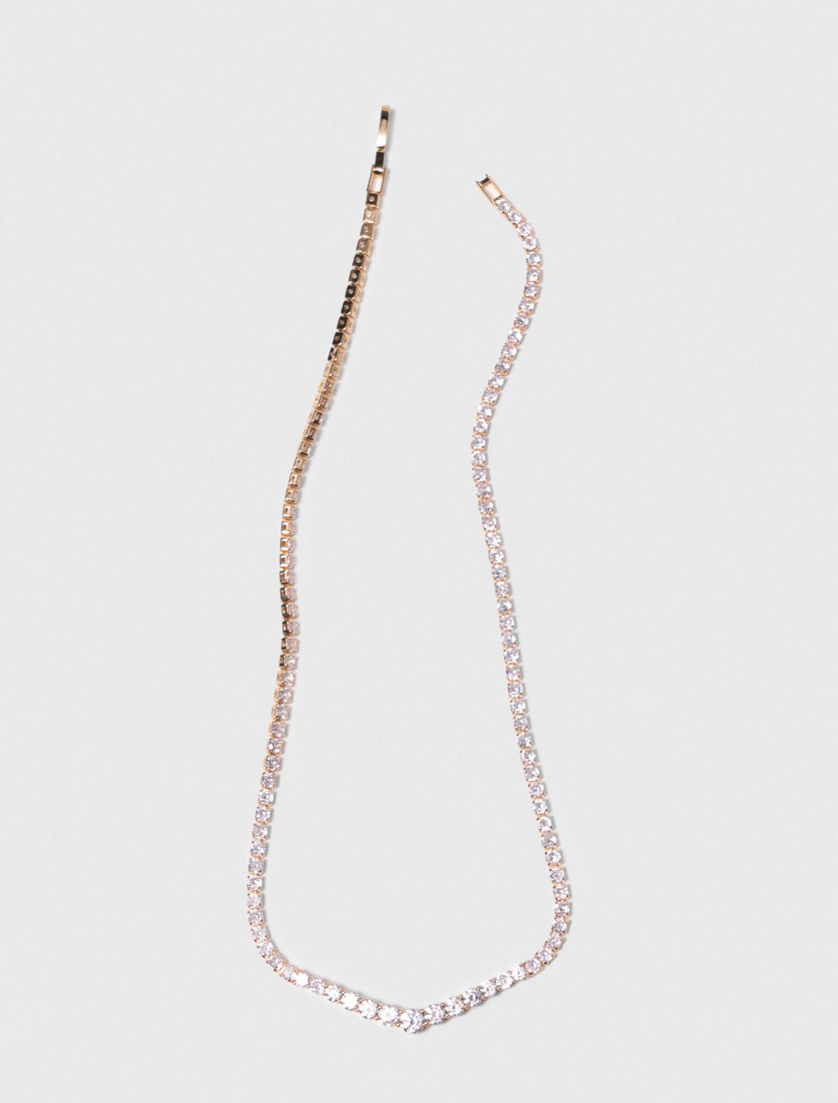 Cascade diamanté necklace | Maje