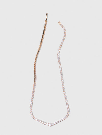 Cascade diamanté necklace | Maje