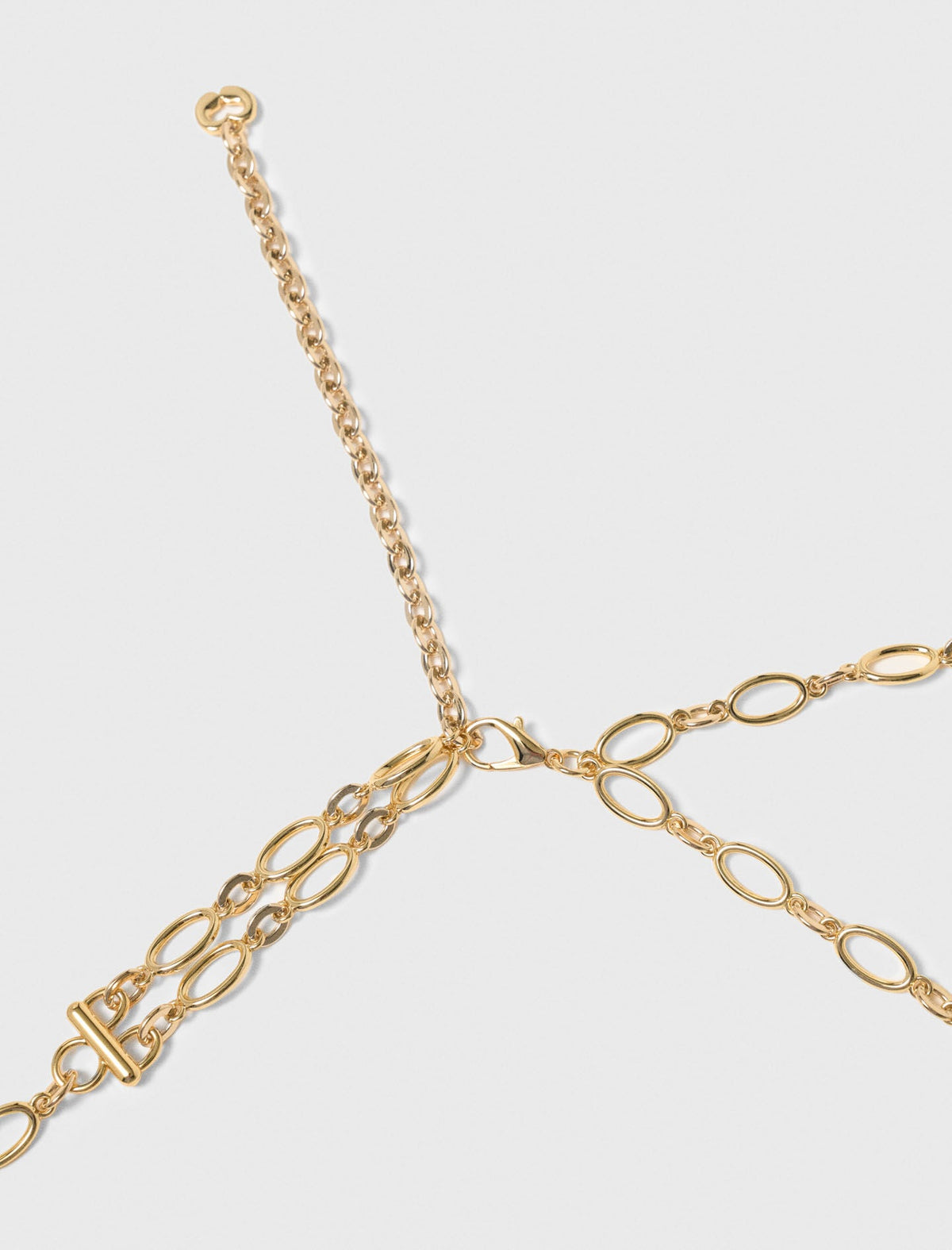 Double chain belt with charms | Maje