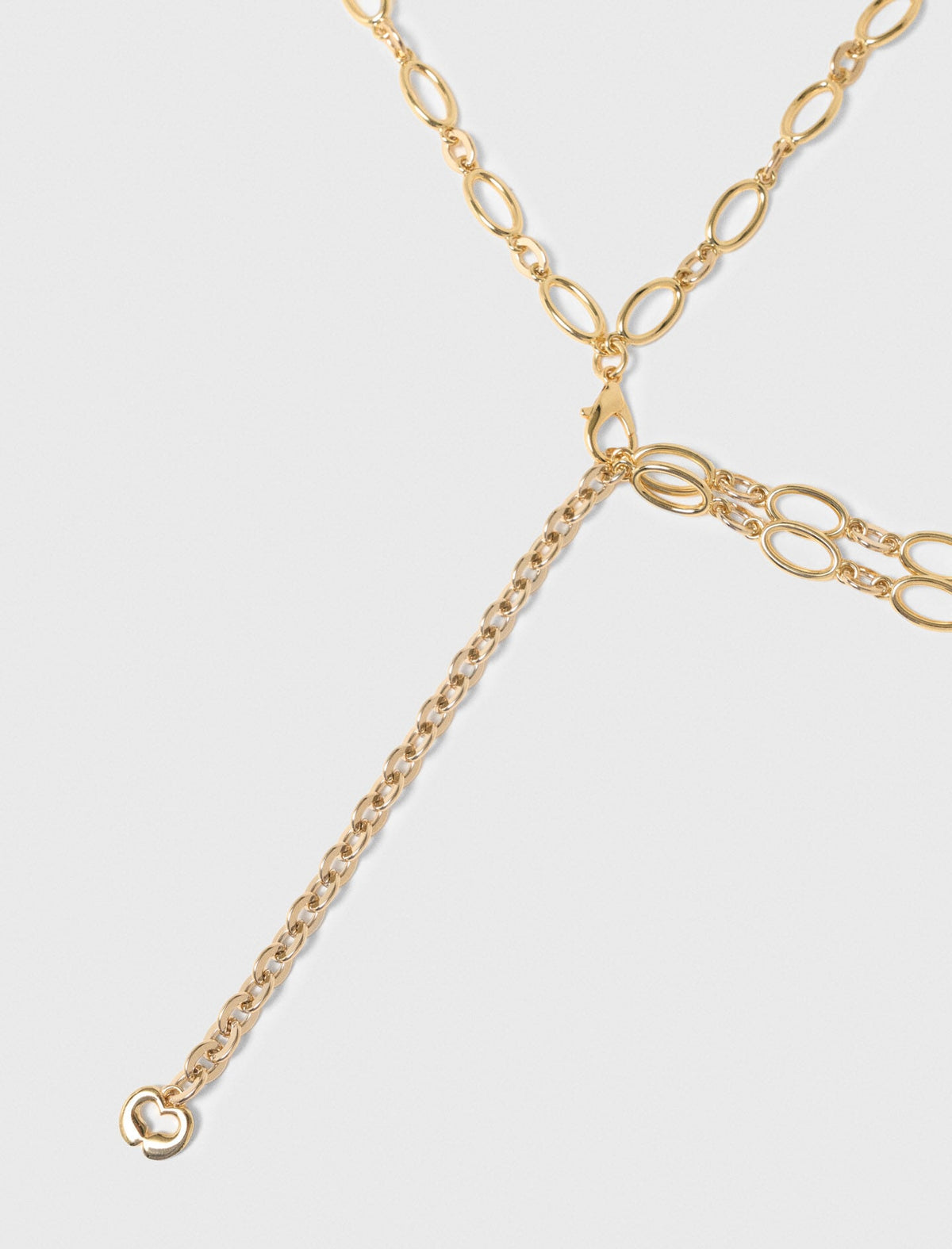 Double chain belt with charms | Maje