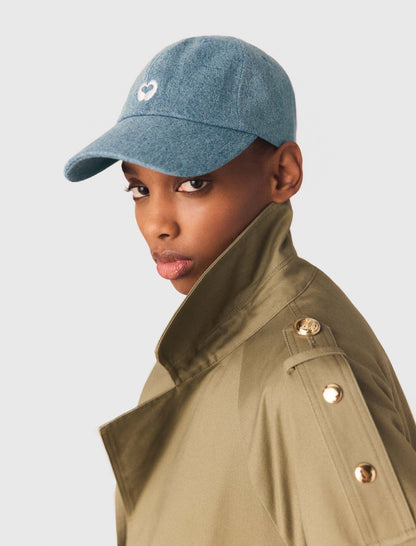 Denim cap | Maje