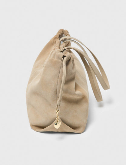 Suede Milpli tote bag | Maje