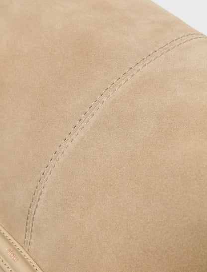 Suede Milpli tote bag | Maje