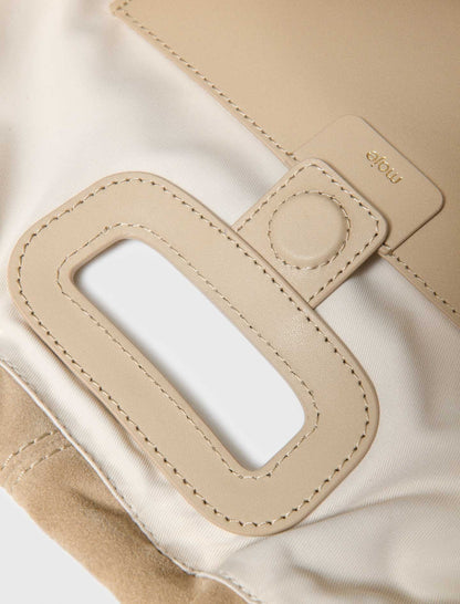 Suede Milpli tote bag | Maje