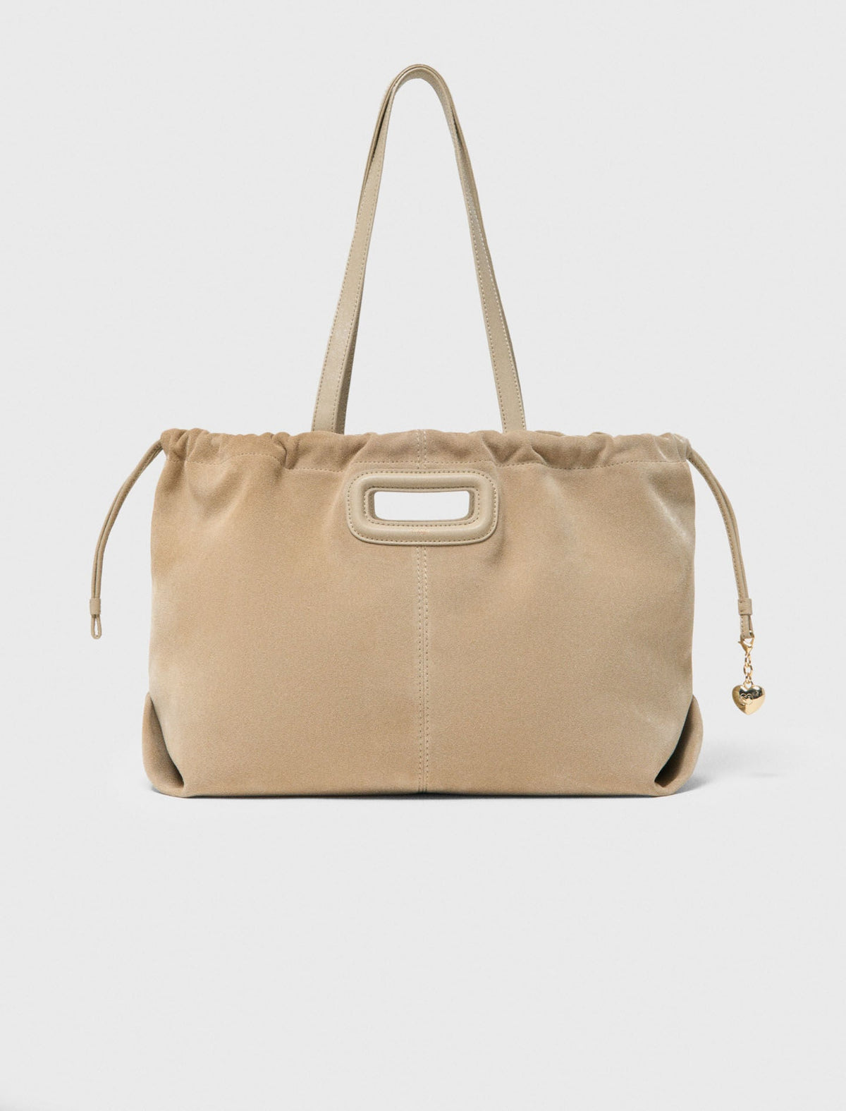 Suede Milpli tote bag | Maje