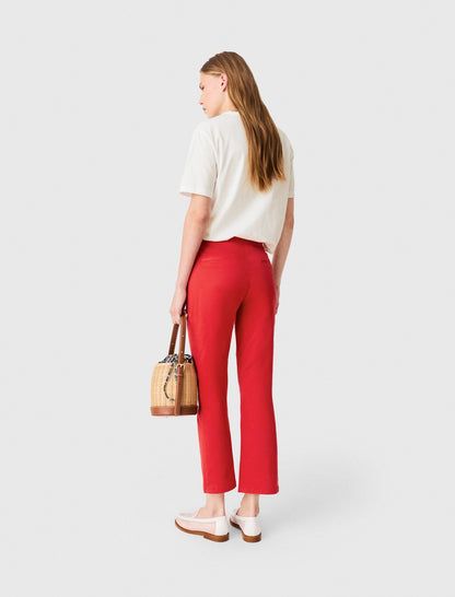 Cotton Capri trousers | Maje