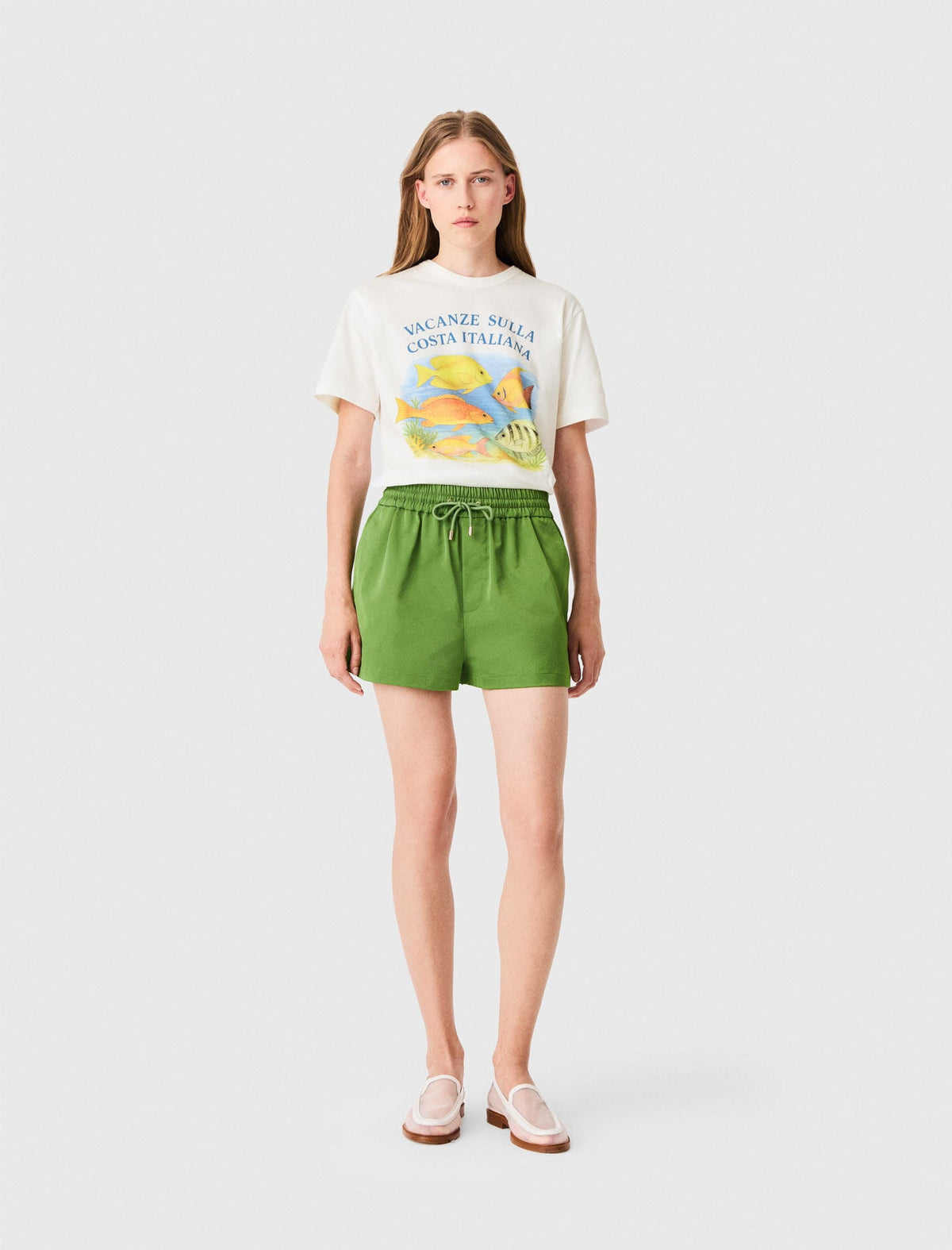 Technical fabric shorts | Maje