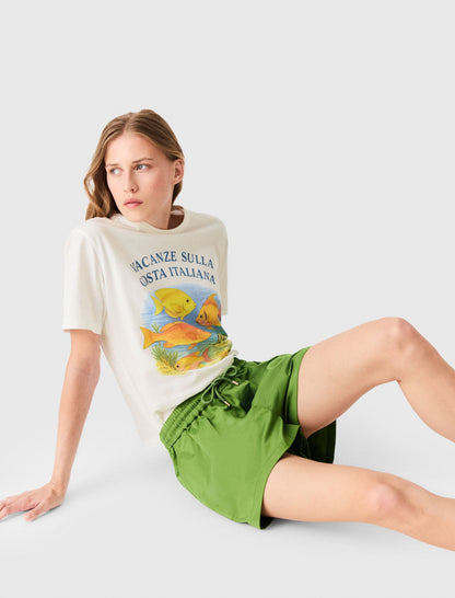 Technical fabric shorts | Maje