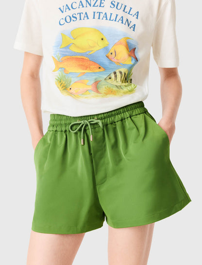 Technical fabric shorts | Maje