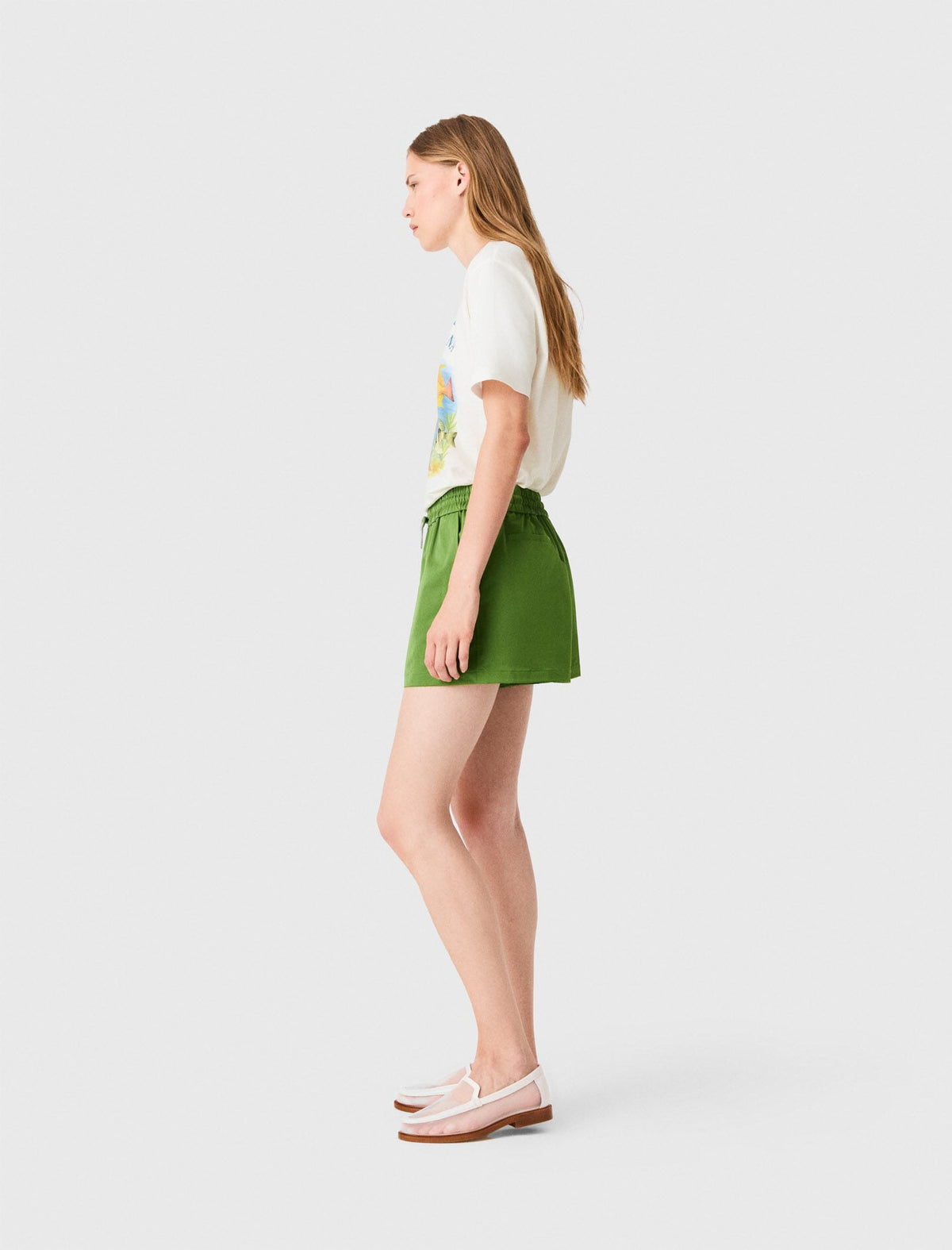 Technical fabric shorts | Maje
