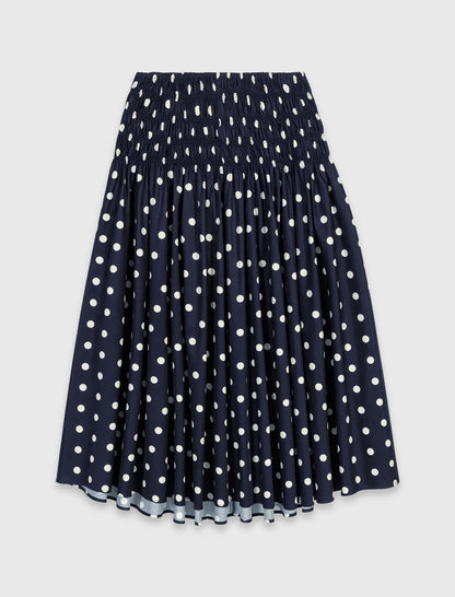 Long cotton skirt | Maje