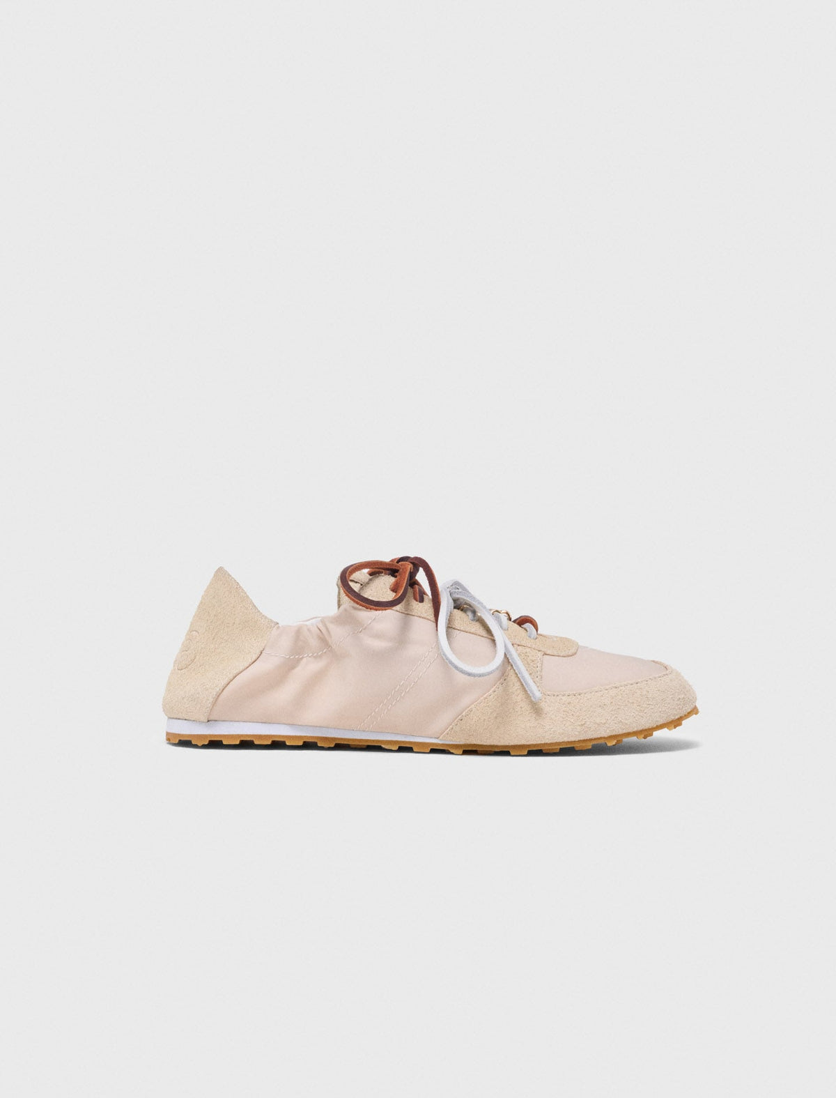 Multi-lace nylon trainers | Maje