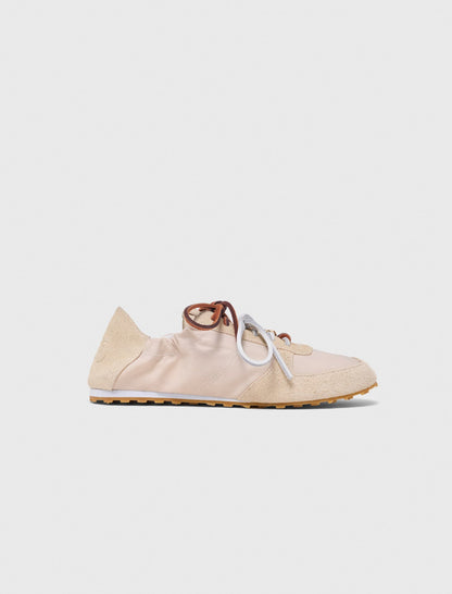 Multi-lace nylon trainers | Maje