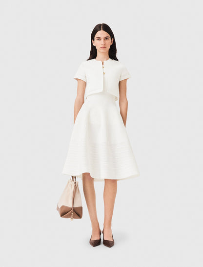 Short-sleeved cardigan | Maje