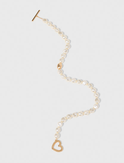 Pearl choker necklace | Maje