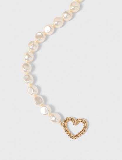 Pearl choker necklace | Maje