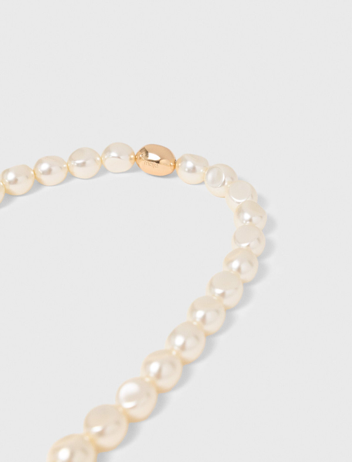 Pearl choker necklace | Maje