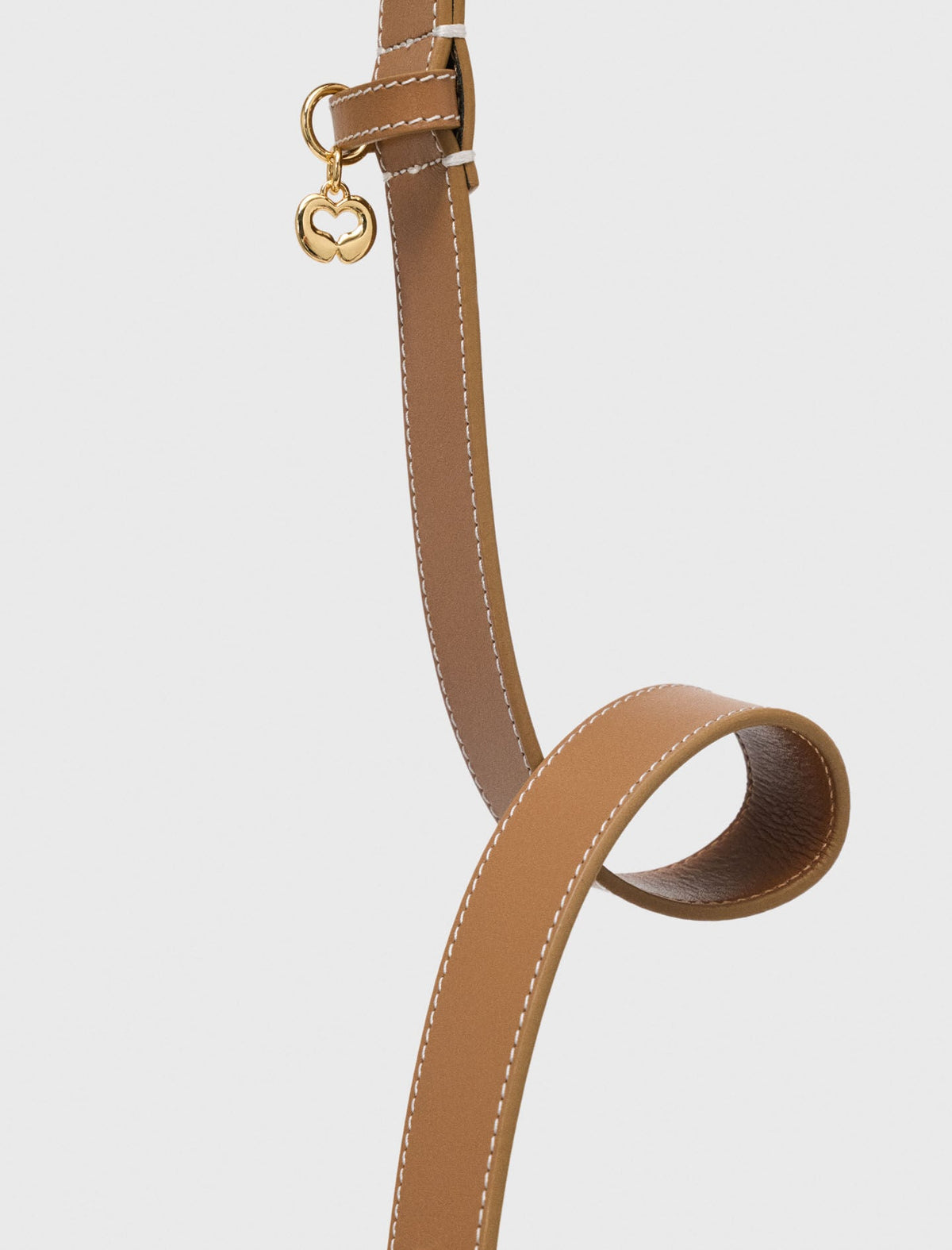 Leather belt with eyelets | Maje