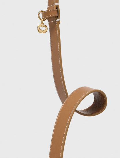 Leather belt with eyelets | Maje
