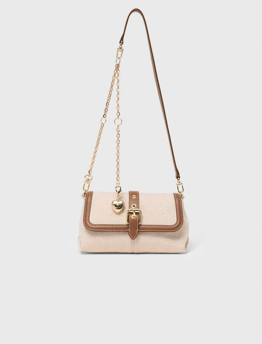 Miss M walk canvas & leather mix | Maje