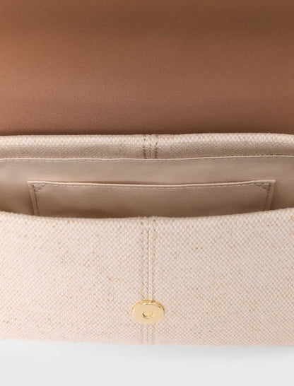 Miss M walk canvas & leather mix | Maje